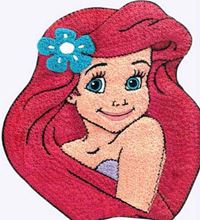 Picture of Little Mermaid Ariel Cake