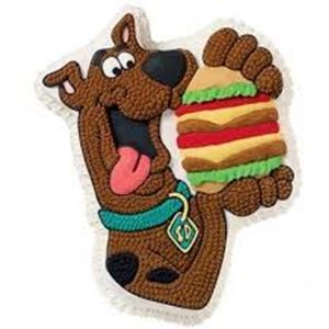 Picture of SCOOBY DOO WITH BURGER CAKE