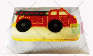Picture of Fire Truck Cake