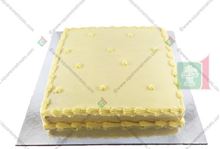 Picture of Eggless Vanilla Cake Iced
