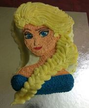 Picture of Elsa Eggless Vanilla Cake
