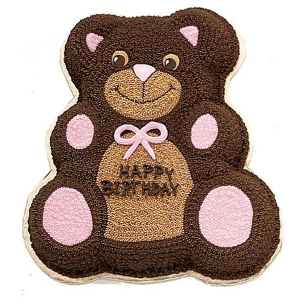 Teddy Bear Cake - Peter's First Birthday Cake - He Loved It! - YouTube