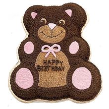 Picture of Huggable Bear Eggless Chocolate Cake 