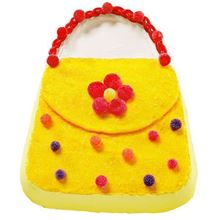 Picture of Purse Eggless Vanilla Cake 