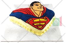 Picture of Superman Caramel Cake 