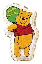 Picture of Winnie The Pooh Holding Balloon Eggless Vanilla 