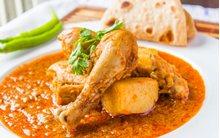 Picture of Chapathi Chicken Curry