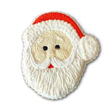 Picture of Santa Face Eggless Vanilla Cake