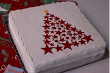 Picture of X-mas Rich Fruit Cake Iced 500g