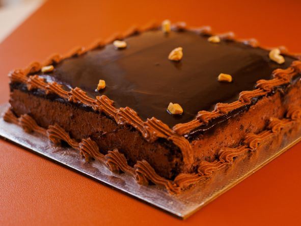 2kg Square shape chocolate truffle cake making  YouTube