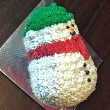 Picture of X-Mas Caramel Cake Snowman 2D